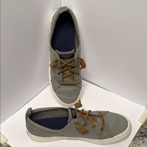 Sperry EUC Sz: 7 Women's Crest Vibe Canvas Sneakers